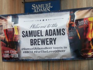 A Beer Bloggers Conference welcome sign