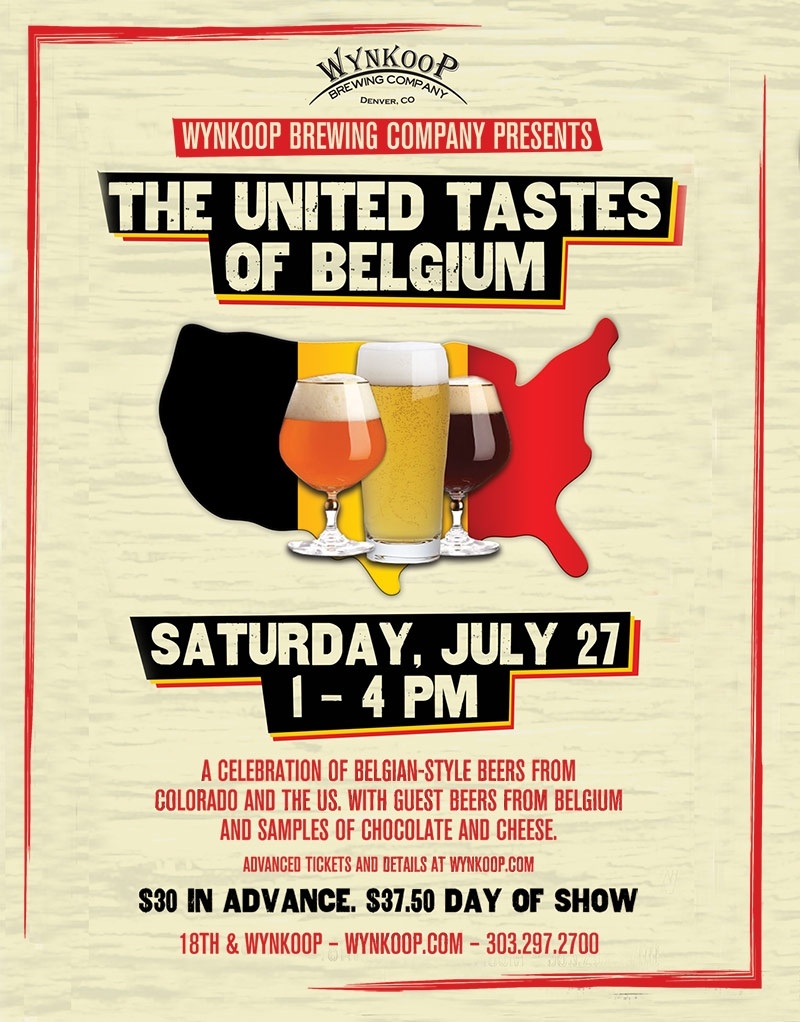 United Tastes of Belgium poster jpeg, 2013