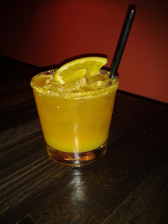 T & T: Tequila, lime, Tang, & orange soda