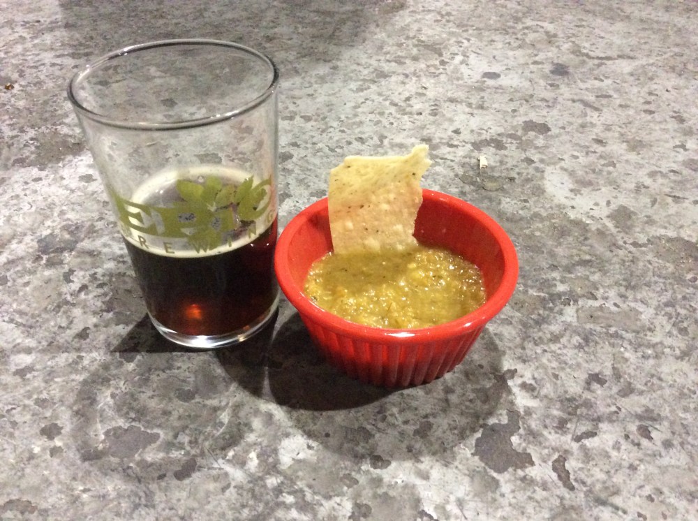 Jalapeno Salsa and Smoked Porter
