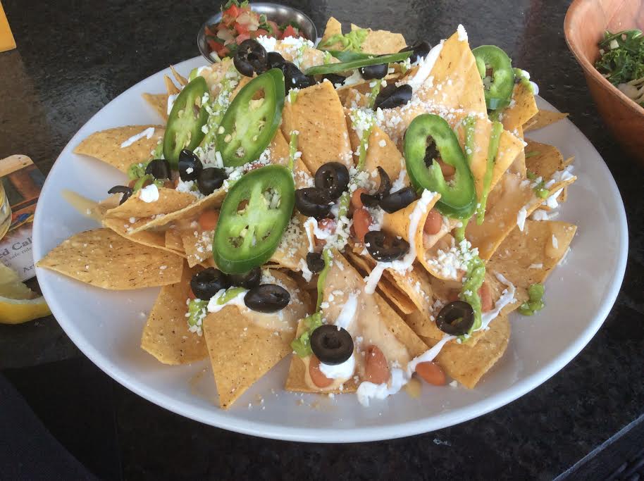 Nachos, which went very well with my Spicy Mamacita