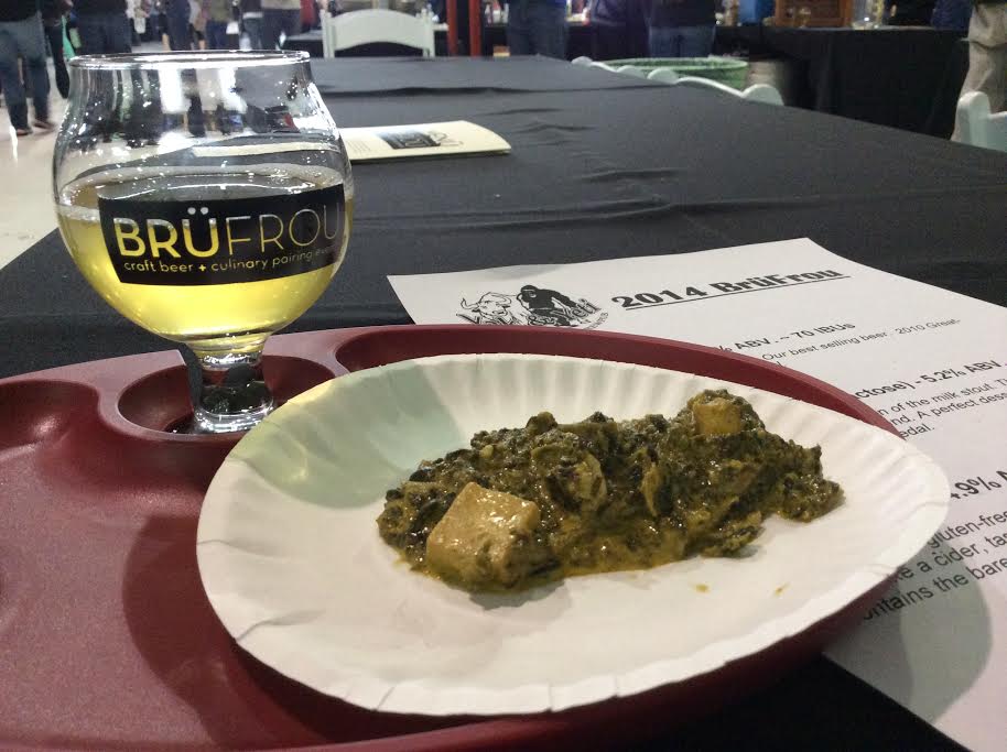 Yak & Yeti pairing: Saag Paneer with gluten-free Apple Ale