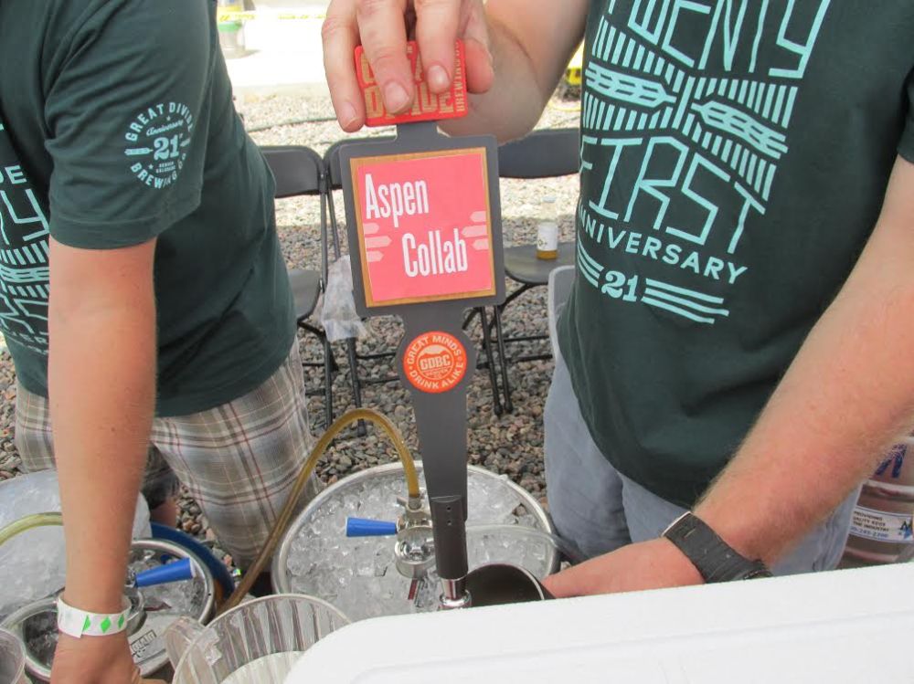 One of the many sours at this year's event.