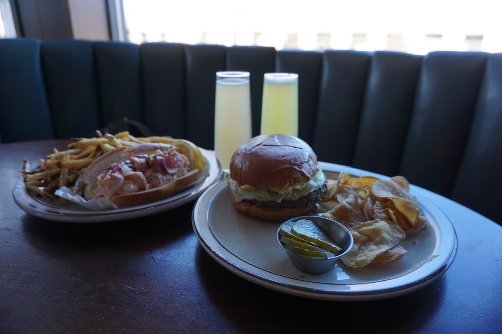 Impossible Burger, Lobster Roll, Steubens Arvada, Colorado